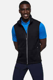 HAKRO Light-Softshellweste - schwarz