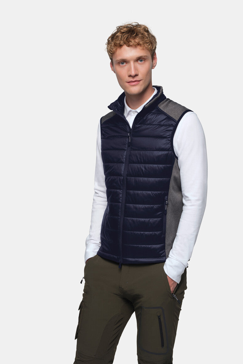 HAKRO Hybridweste Contrast - tinte