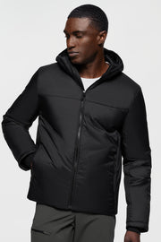 HAKRO Kapuzen-Thermo-Loftjacke - schwarz