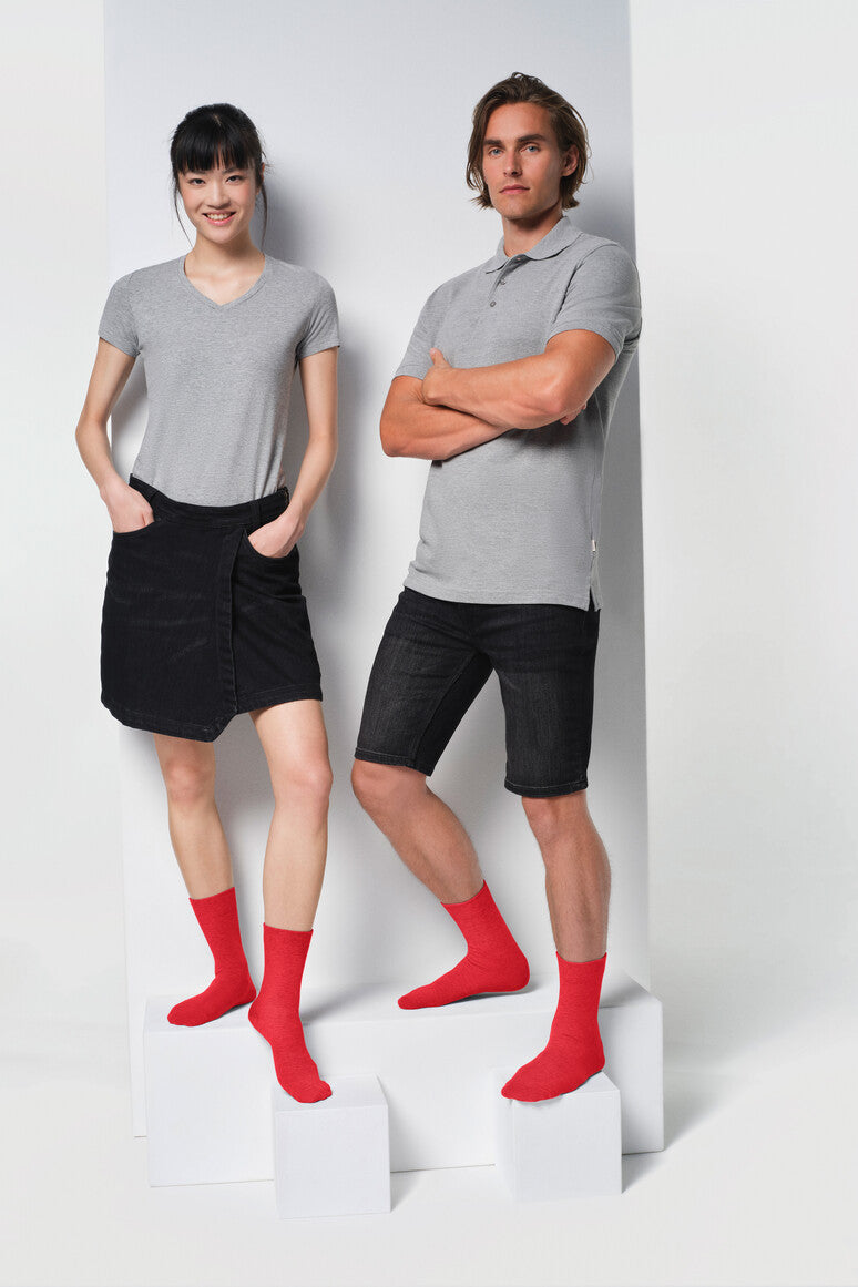 HAKRO Socken Essentials - rot