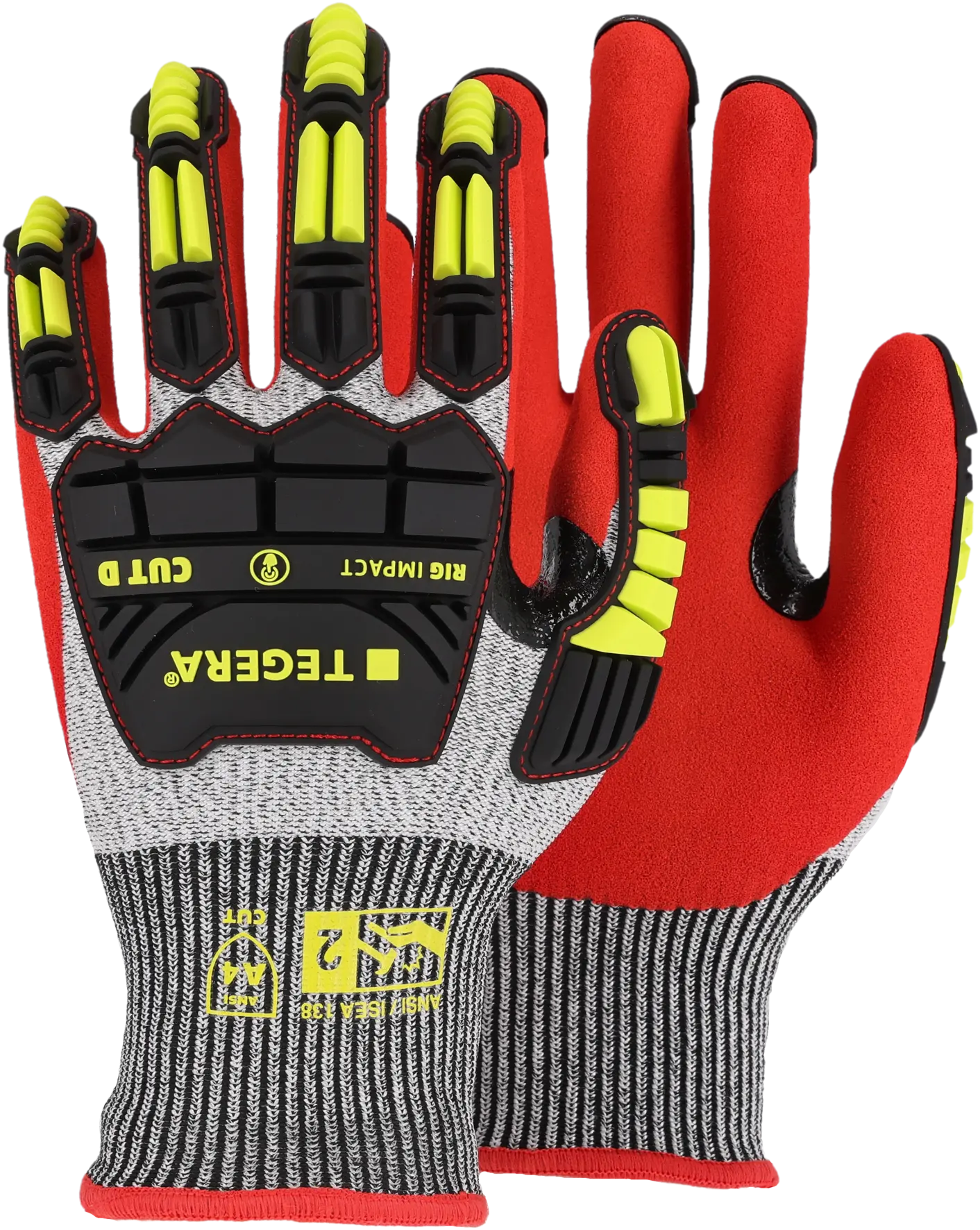 Schlag- und Schnittschutz Handschuh TEGERA Rig Impact 422 - MR NL