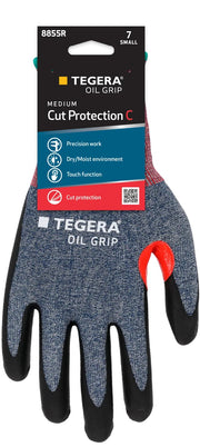 Synthetikhandschuh TEGERA® 8855R CRF OIL GRIP (Cat.II)